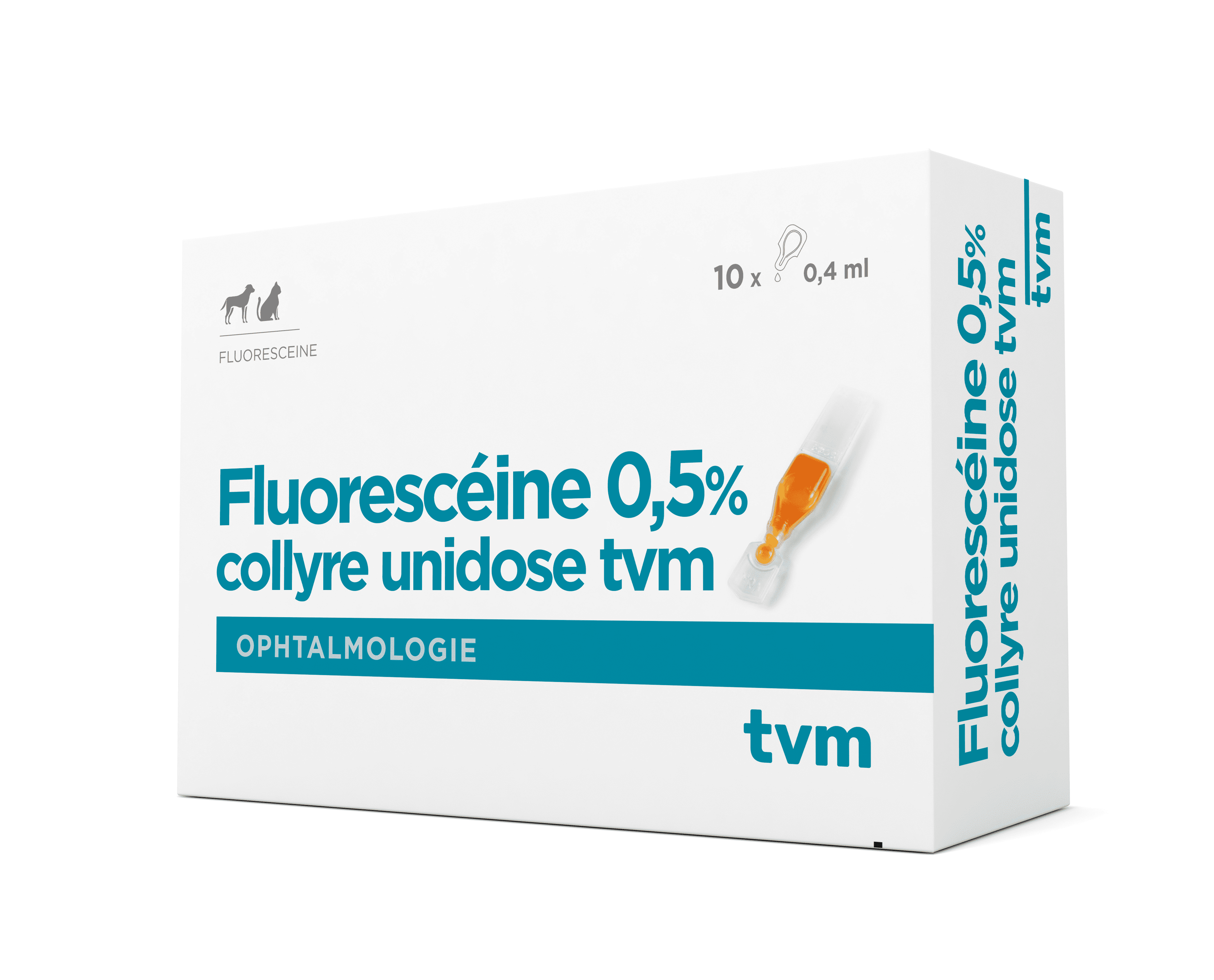 FLUORESCEINE 0,5 % COLLYRE UNIDOSE TVM - Med'Vet
