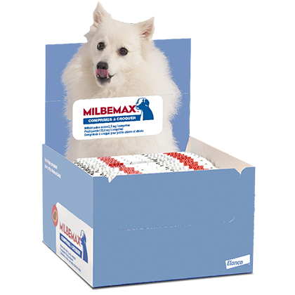 MILBEMAX™ Comprimés à croquer pour petits chiens et chiots - Med'Vet